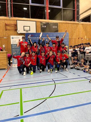 Die siegreiche U12 der Gauting Indians (Foto: Holger Simonszent)