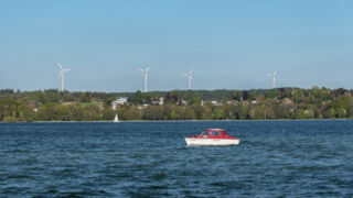 Die vier Windräder von Berg - "Verschandelung" der Landschaft? (Foto: Ingenieurbüro Sing GmbH)