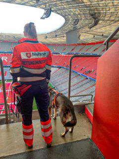 Die Praxisteile fanden zum Teil in der Allianz Arena statt (Foto: KM Band)