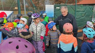 Klaus Wüst betreibt die Anlage mit Engagement (Foto: Unser Würmtal)