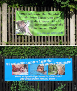 Schulwald-Banner