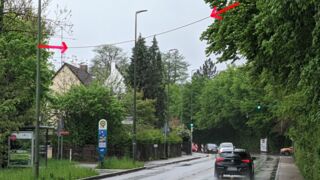 Die Kraillinger Oachkatzlbruggn über die Gautinger Straße (Foto: Unser Würmtal)