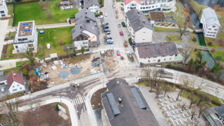 Die „befreite“ Kreuzung von oben (Foto: Andreas Zeitlberger)