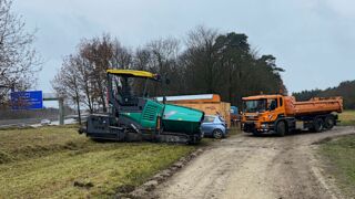 Baustelle nebend der Lindauer Autobahn (Foto: Martin Feldner)