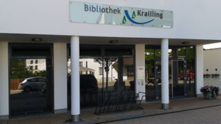 Die Bibliothek Krailling ist direkt an der Würm gelegen (Foto: Unser Würmtal)