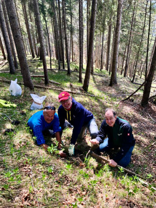 v.l.n.r: Dirk Rumberg, Dr.Reinhard Fritz und Bernd Krüger vom Rotary Club Gauting-Würmtal (Foto: Rotary Club Gauting-Würmtal)