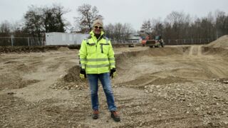 Stefan Schädle ist verantwortlicher Mitarbeiter im Bauamt Gräfelfing für das Großprojekt am Campus Lochham (Foto: Ulrike Seiffert/Unser Würmtal)