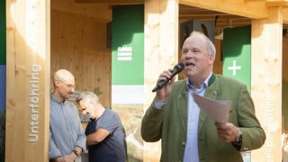 Eröffnung des Pavillion des Landkreis München durch Landrat Christof Göbel (Foto: Michael Schönwälder)