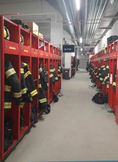 Alles hat seinen Platz - Ordnung ist sehr wichtig bei der Feuerwehr (Foto: Unser Würmtal)