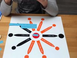 Satzglieder üben mit Montessori Deutsch Nachhilfe