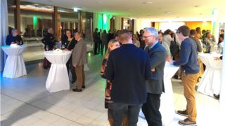 Networking auf dem Neujahrsempfang derGewerbetreibenden (Foto: Unser Würmtal)