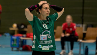 Libera Nadine Raß (MVP des letzten Spiels) sorgt für Stabilität in der Annahme und Abwehr  (Foto: Patrick Schrepf)