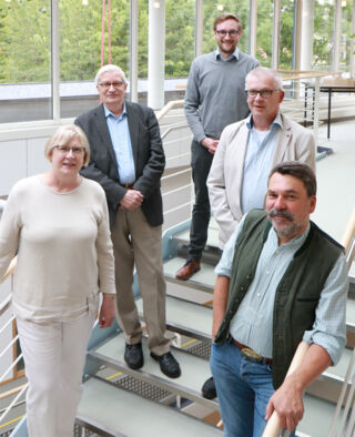 Tauschten sich aus (v.l.n.r.): Heimatpflegerin Dr. Christine Heinz, Archivpfleger Dr. Falk Bachter, Kulturreferent Rainer Klier, Denkmalpfleger Rolf Katzendobler und Volksmusikpfleger Hubert Zellner.