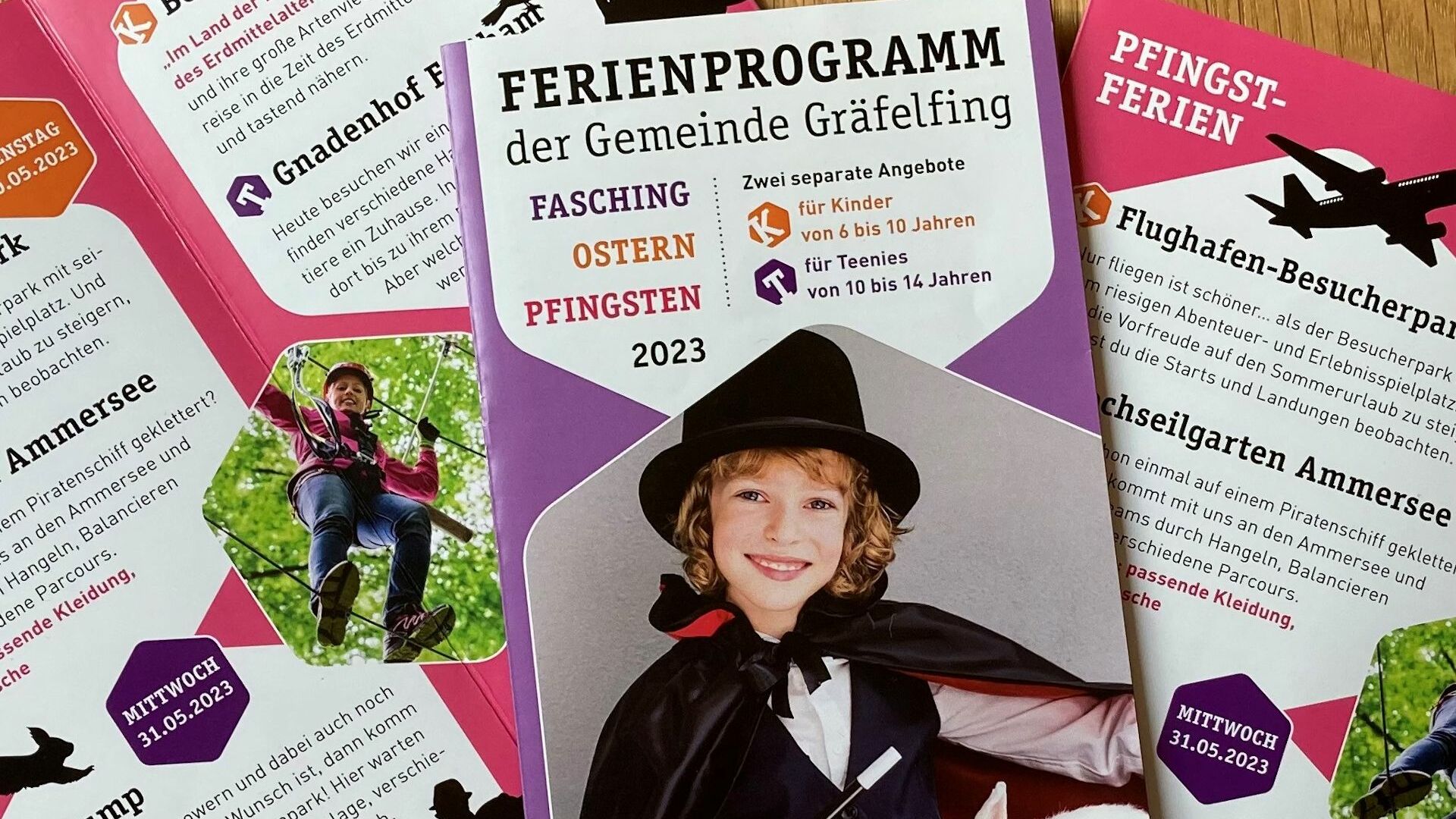 Das Programm ist perfekt abgestimmt auf Kinder und auf Jugendliche (Grafik: Kreisjugendring München-Land)