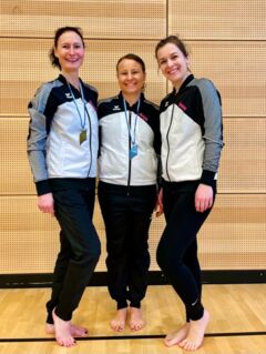 Erfolgreiches Trio des TV-Planegg-Krailling (v.l.): Susanne Wolf,  Anja Barwig und Ramona Kraus (Foto: TVPK)