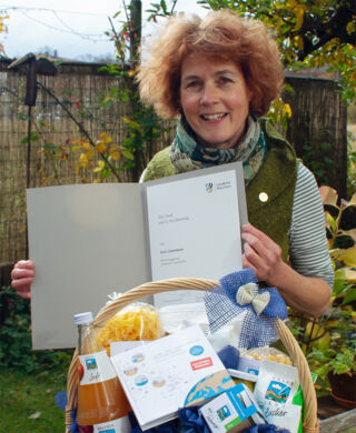 Dorit Zimmermann erhielt im Oktober 2020 den Umweltpreis 29++ vom Landkreis München für ihre Initiative „Plastikpaten“.