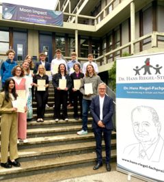 Diesjährige Preisträgerinnen und Preisträger der Dr. Hans Riegel-Stiftung (Foto: TUM)