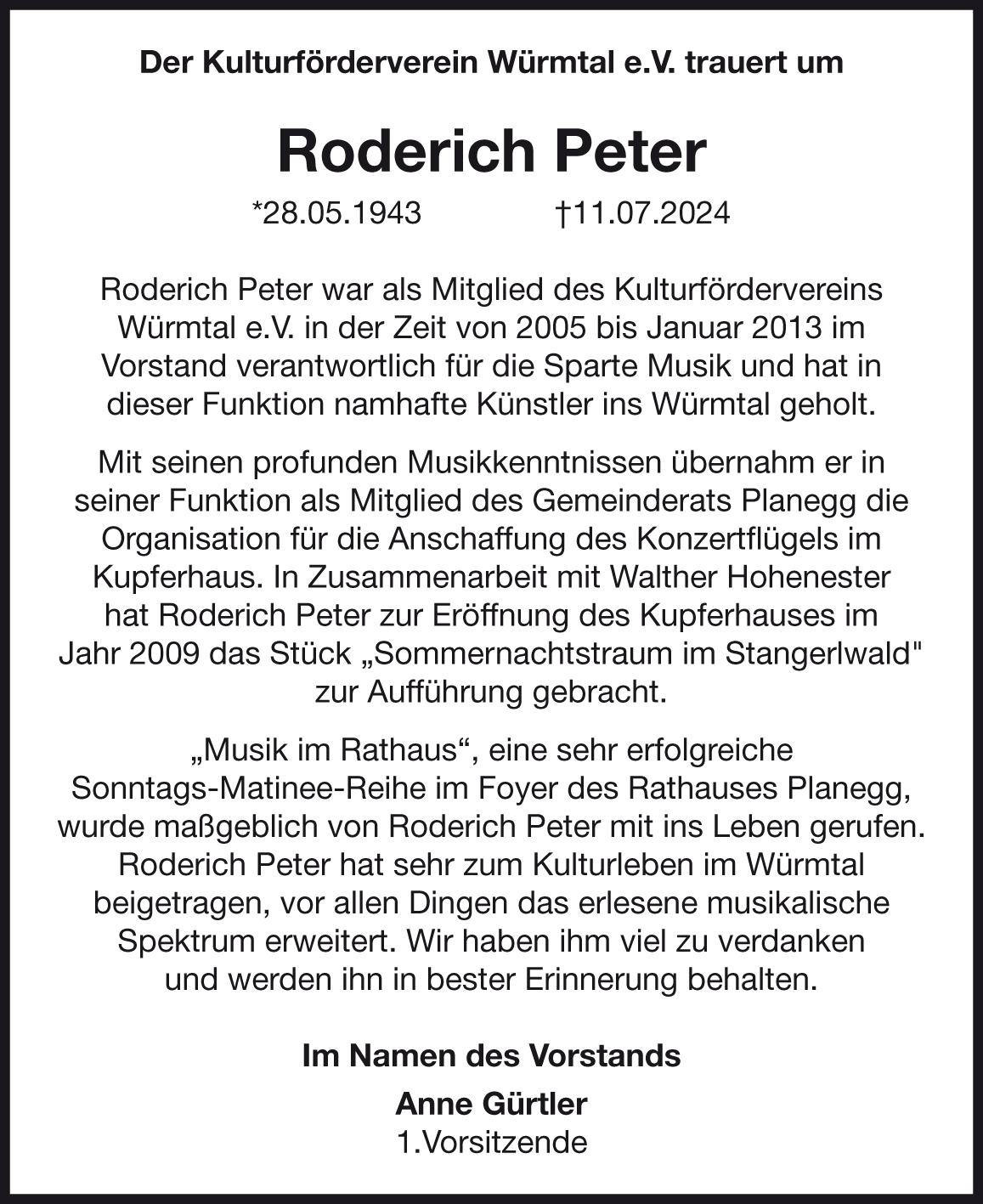 Roderich Peter