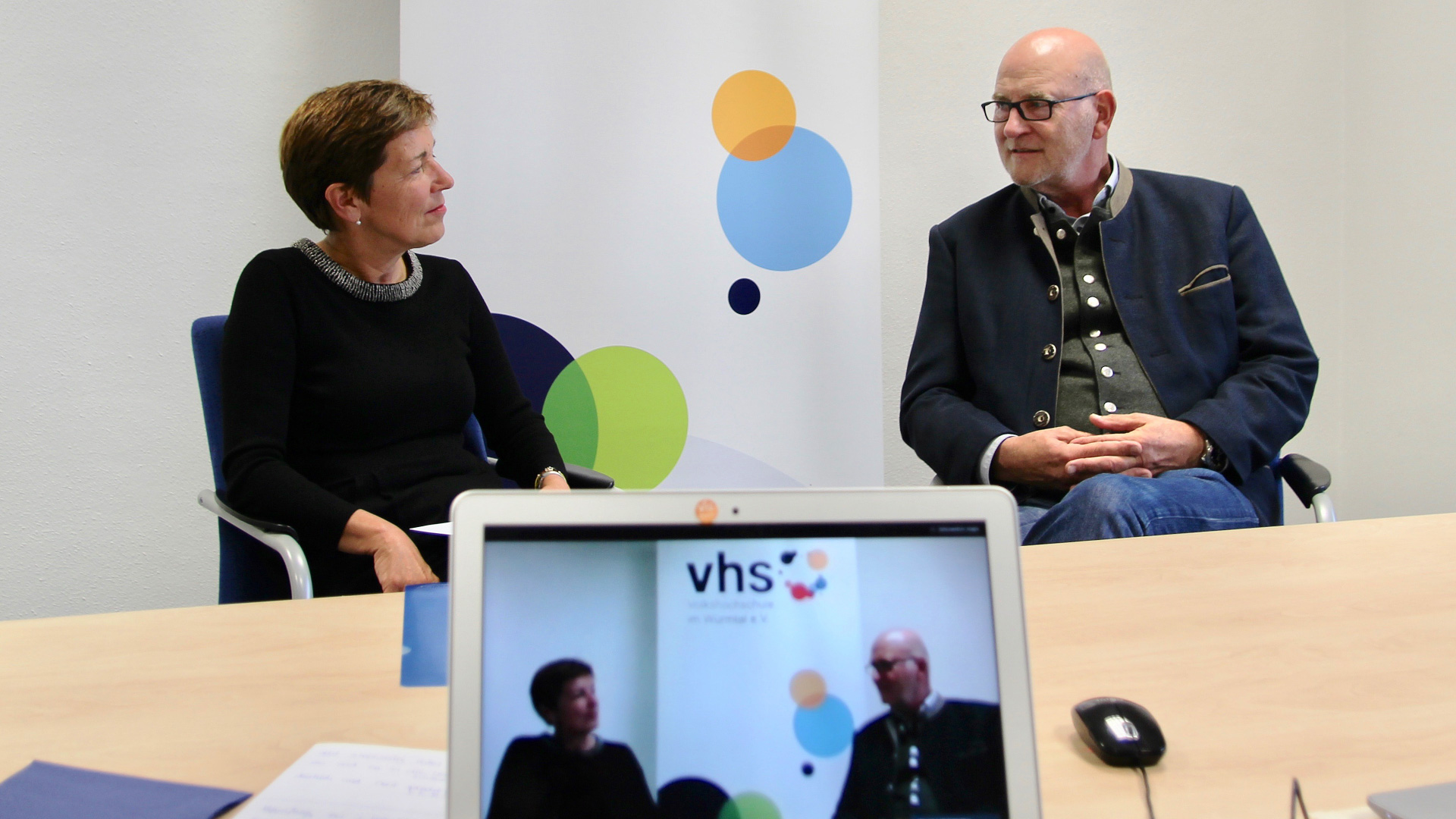 VHS-WebTalk mit Kraillings Bürgermeister Rudolph Haux