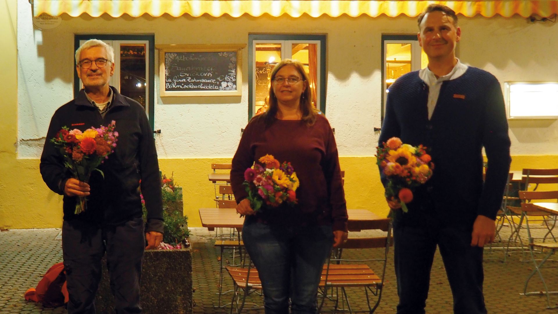 Das neue Vorstandsteam der Neurieder SPD (v.l.n.r.): Die Doppelspitze Philipp Hlousek und Mechthild von der Mülbe sowie Stellvertreter Ronald Lindner