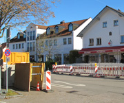 Vollsperrung der Gautinger Straße in Neuried ab 23. November