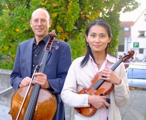 Makiko Sano (Violine), Michael Veit (Violoncello)