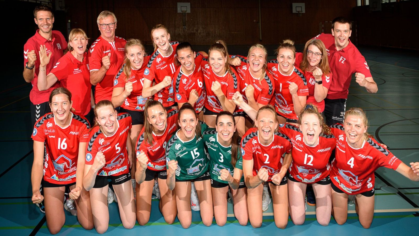 Die erfolgreiche 1. Damenmannschaft der Volleyballabteilung des TV Planegg-Krailling (Foto: TVPK)