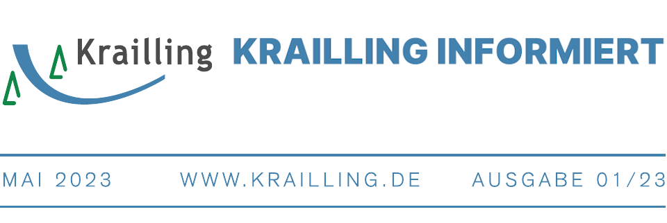 Ausgabe 01/2023 von "Krailling informiert"
