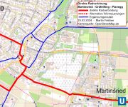 Zum Artikel: Radverbindung U-Bahnhof Martinsried – Gräfelfing – Planegg