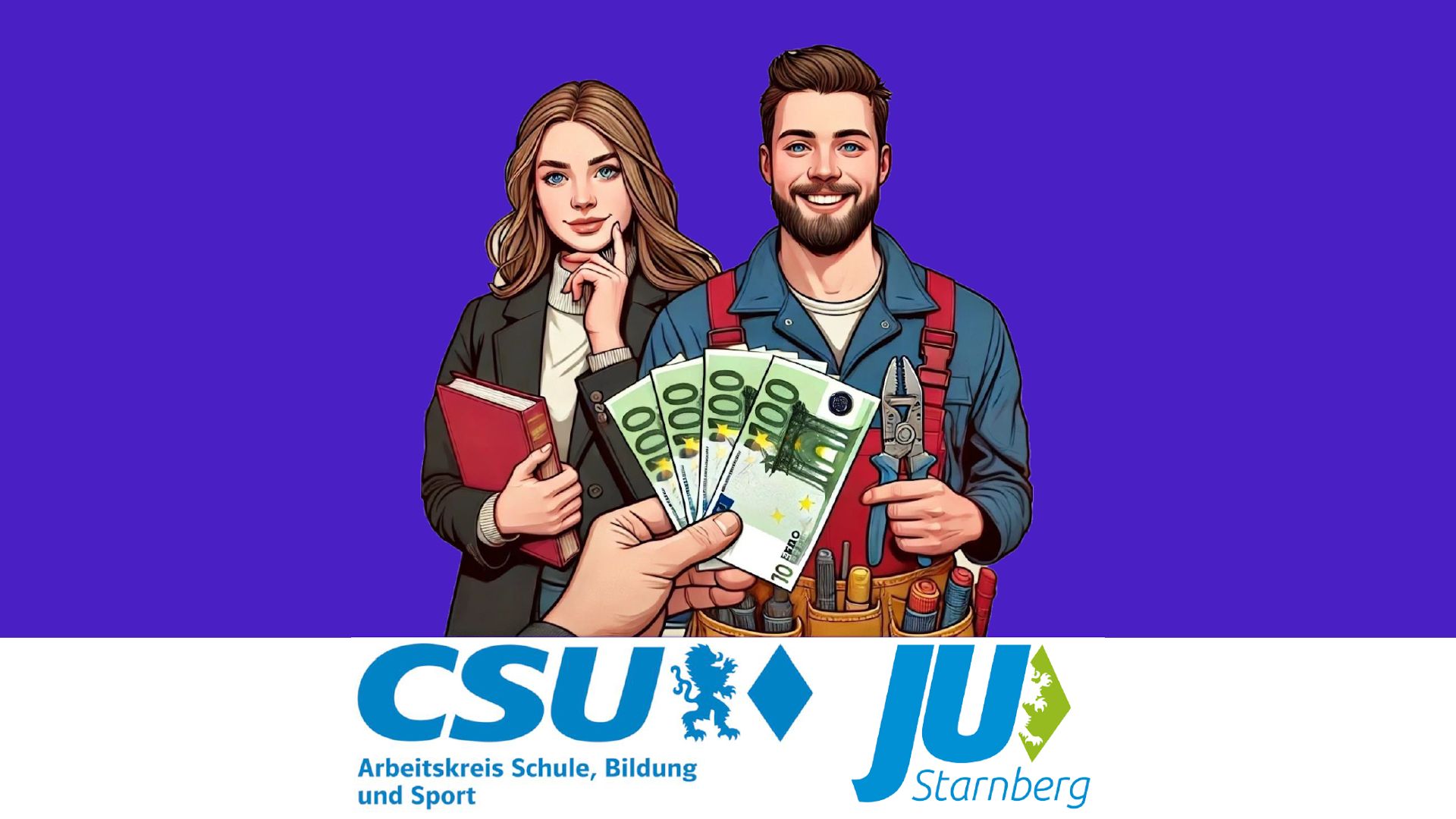 Überblick Stipendienlandschaft in Deutschland und die Angebote der 13 staatlichen Förderwerke (Grafik: CSU Starnberg)