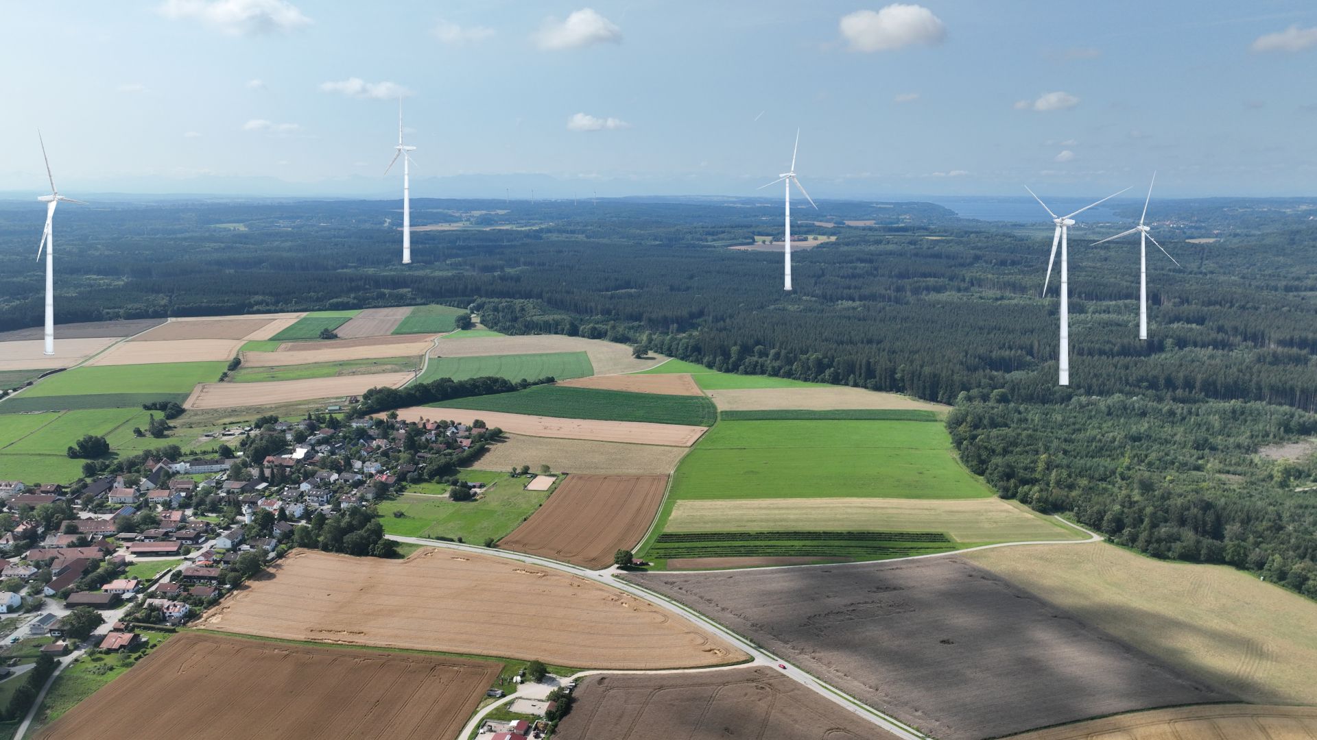 Die Windkraftanlagen, die nie kommen werden? (Foto: Unser Würmtal)